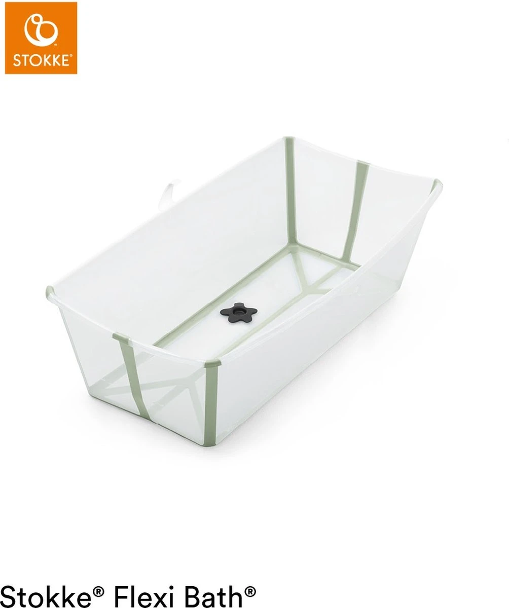Stokke® Flexi Bath ® X-Large Transparent Green 3 Stokke® Flexi Bath ® X-Large Transparent Green
