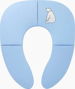 Kinder WC (blauw) Bril Opvouwbaar Licht Ontwerp Hygiënisch Voor Onderweg WC Bril Voor Zindelijkheidstraining Makkelijk Mee Te Nemen Gratis Tasje Bijgeleverd -Winkel Voor Babyverzorgingsproducten 1006x1200 2