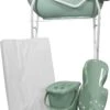 MamaLoes Stone Green Badset Incl. Witte Badstandaard -Winkel Voor Babyverzorgingsproducten 1012x1200