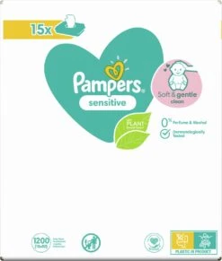 Pampers® Pampers Sensitive Billendoekjes - 1200 Doekjes -Winkel Voor Babyverzorgingsproducten 1019x1200 1