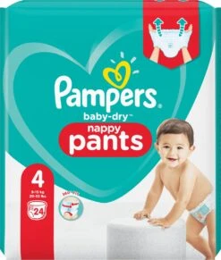 Pampers® Pampers Baby-Dry Pants Maat 4 (9kg-15kg) - 24 Luierbroekjes -Winkel Voor Babyverzorgingsproducten 1019x1200 3