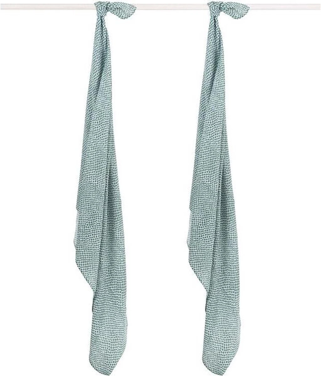 Jollein Hydrofiele Doek Large 115x115cm Wild Flowers - 2 Stuks 18 Jollein Hydrofiele Doek Large 115x115cm Wild Flowers - 2 Stuks - Afbeelding 16