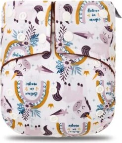 BonBini´s Wasbare Luiers - 6-pack Voordeelverpakking Luiers 3-15 Kg - Luierbroekje - Dubbele Antilek Preventie - Drukknoopjes En Verstelbaar Maat S, M, L Maat 1 T/m 5 - 6 Stuks -Winkel Voor Babyverzorgingsproducten 1025x1200