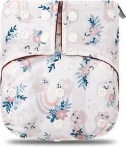 BonBini´s Wasbare Luiers - 6-pack Voordeelverpakking Luiers 3-15 Kg - Luierbroekje - Dubbele Antilek Preventie - Drukknoopjes En Verstelbaar Maat S, M, L Maat 1 T/m 5 - 6 Stuks -Winkel Voor Babyverzorgingsproducten 1029x1200