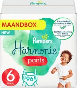 Pampers® Pampers Harmonie Pants Maat 6 (15kg+) - Mega Pack 2 X 48 Luierbroekjes -Winkel Voor Babyverzorgingsproducten 1047x1200