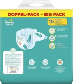 Pampers® Pampers Baby Dy Maat 5+ - 116 Luiers (2x58) - 12-17KG -Winkel Voor Babyverzorgingsproducten 1048x1200