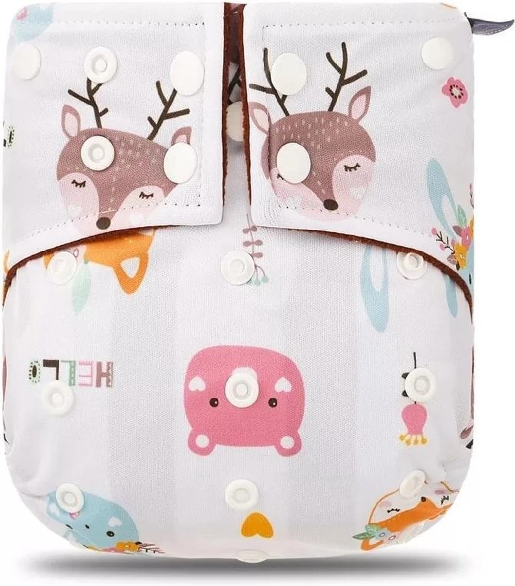 BonBini´s Wasbare Luiers - 3-pack Voordeelverpakking Luiers 3-15 Kg - Luierbroekje - Dubbele Antilek Preventie - Zwemluier Drukknoopjes En Verstelbaar Maat S, M, L Maat 1 T/m 5 - 3 Stuks 18 BonBini´s Wasbare Luiers - 3-pack Voordeelverpakking Luiers 3-15 Kg - Luierbroekje - Dubbele Antilek Preventie - Zwemluier Drukknoopjes En Verstelbaar Maat S, M, L Maat 1 T/m 5 - 3 Stuks - Afbeelding 16