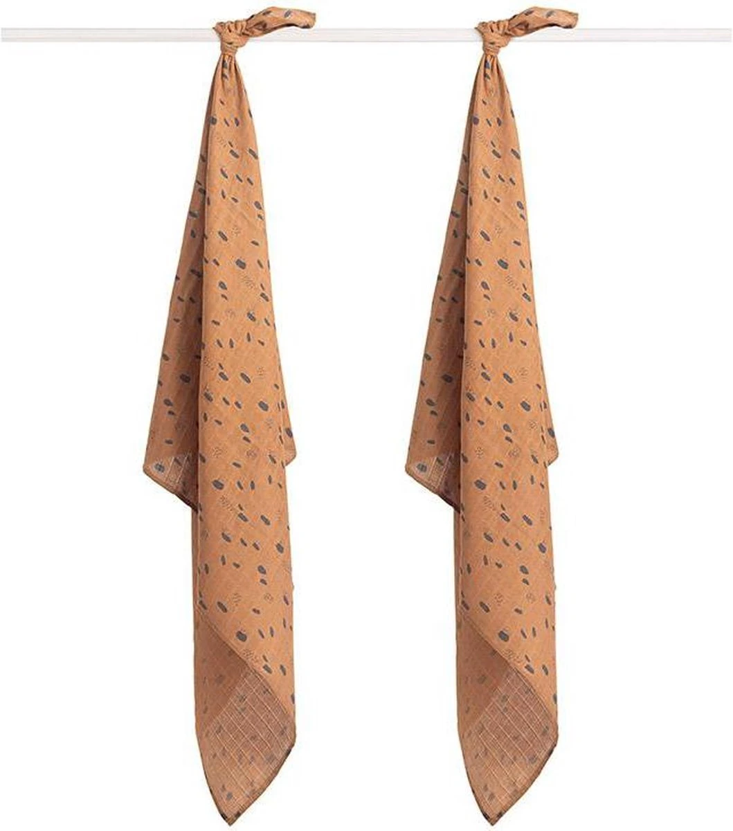 Jollein Hydrofiele Doek Large 115x115cm Wild Flowers - 2 Stuks 16 Jollein Hydrofiele Doek Large 115x115cm Wild Flowers - 2 Stuks - Afbeelding 14