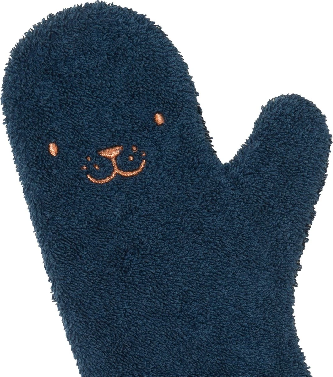 Invented 4 Kids - Douche Washandje - Washandjes - Petrol Zeehond 4 Invented 4 Kids - Douche Washandje - Washandjes - Petrol Zeehond - Afbeelding 2