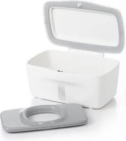 OXO Tot Doekjesverdeler - Billendoekjesdoos- Billendoekjes Houder - Billendoekjesbox - Wipe Box- Vochtige Doekjes Houder- Wit-Grey -Winkel Voor Babyverzorgingsproducten 1069x1200
