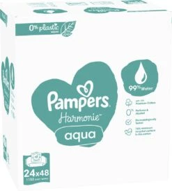 Pampers® Pampers Harmonie Aqua Babydoekjes - 24 Verpakkingen - 1152 Babydoekjes 9 Pampers® Pampers Harmonie Aqua Babydoekjes - 24 Verpakkingen - 1152 Babydoekjes -Winkel Voor Babyverzorgingsproducten 1076x1200