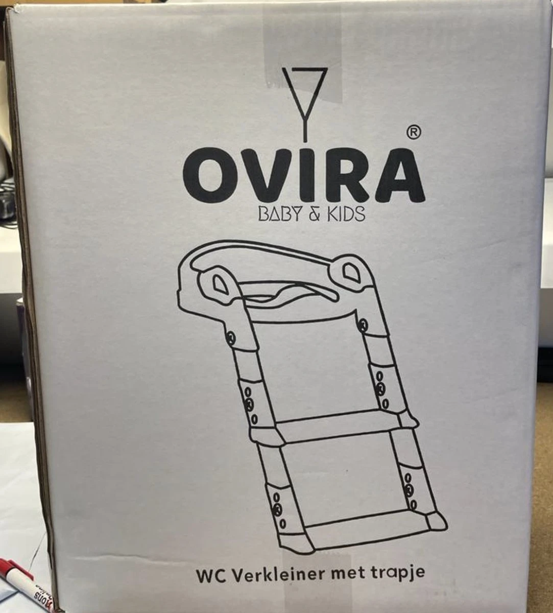 WC Verkleiner Met Trapje - Inclusief Handvaten - Opvouwbaar - 2 Tot 7 Jaar - Roze - Paars 7 WC Verkleiner Met Trapje - Inclusief Handvaten - Opvouwbaar - 2 Tot 7 Jaar - Roze - Paars - Afbeelding 5