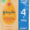 Johnson's Baby Honey Soap - 100 Gram (4 Stuks) -Winkel Voor Babyverzorgingsproducten 1086x1200 11