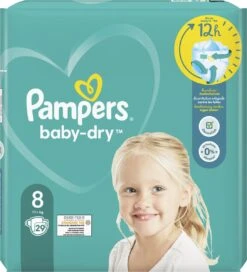 Pampers® Pampers - Baby Dry - Maat 8 - Small Pack - 29 Luiers -Winkel Voor Babyverzorgingsproducten 1088x1200 5