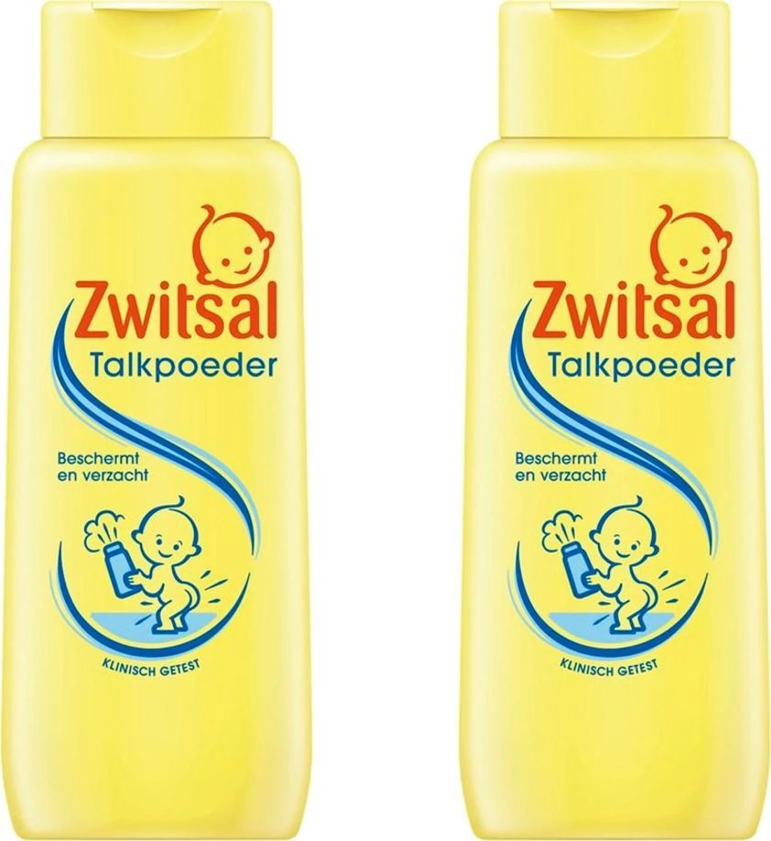 Zwitsal Talkpoeder Baby - 2 X 100 G 3 Zwitsal Talkpoeder Baby - 2 X 100 G