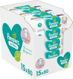 Pampers® Pampers Sensitive Billendoekjes - 1200 Doekjes -Winkel Voor Babyverzorgingsproducten 1105x1200 2