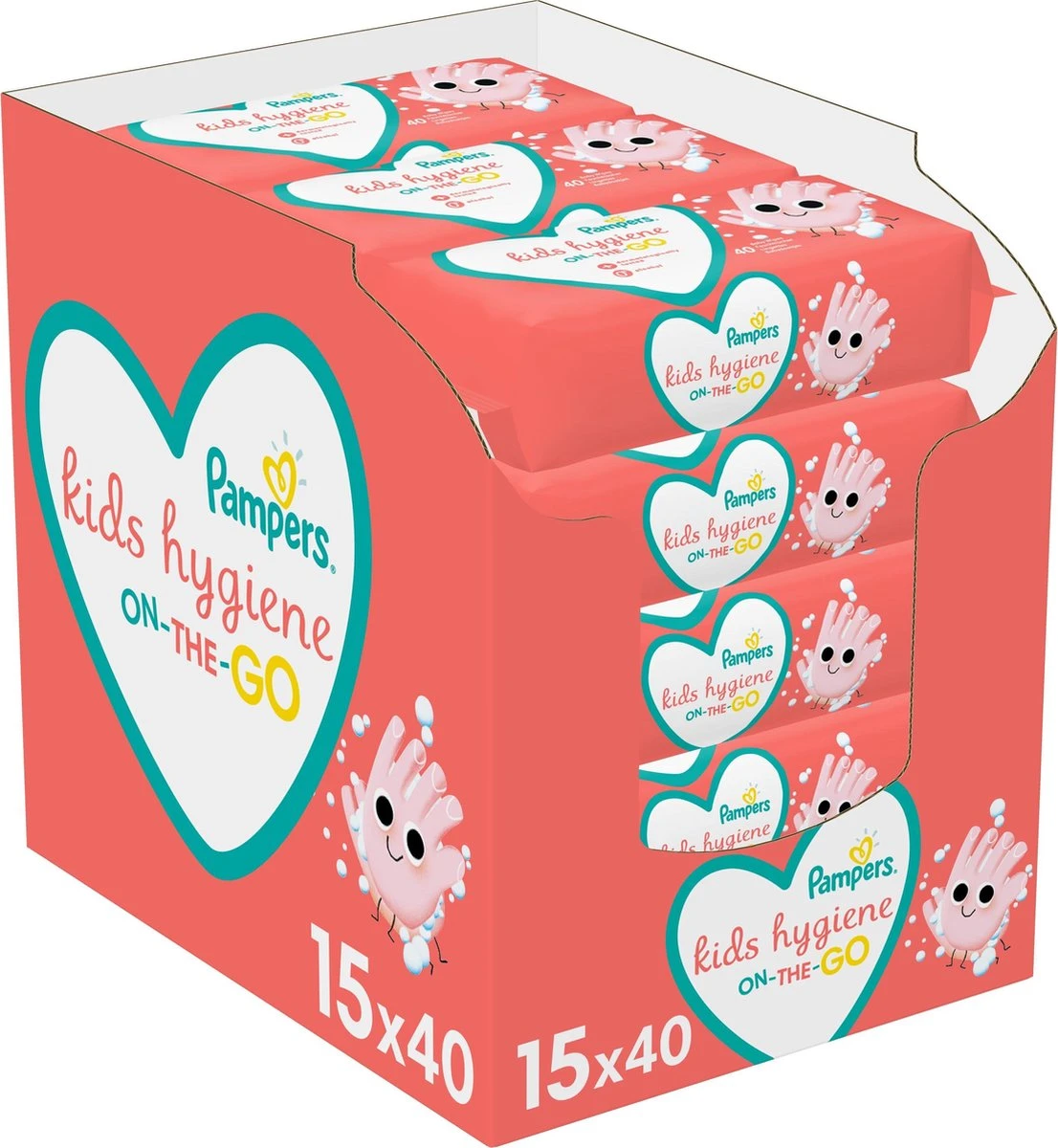 Pampers® Pampers Kids Hygiene On-The-Go Doekjes - 600 Doekjes 3 Pampers® Pampers Kids Hygiene On-The-Go Doekjes - 600 Doekjes