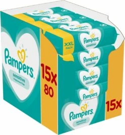 Pampers® Pampers Sensitive Billendoekjes - 1200 Doekjes -Winkel Voor Babyverzorgingsproducten 1107x1200