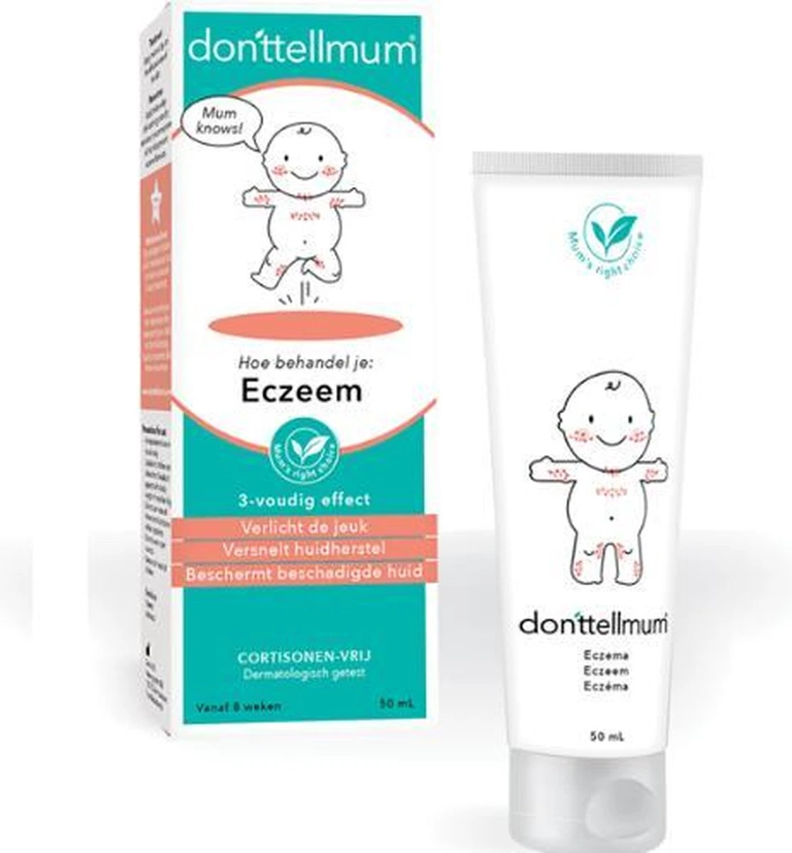 Donttellmum - Eczeem Repair Creme - 50 Ml 18 Donttellmum - Eczeem Repair Creme - 50 Ml - Afbeelding 16