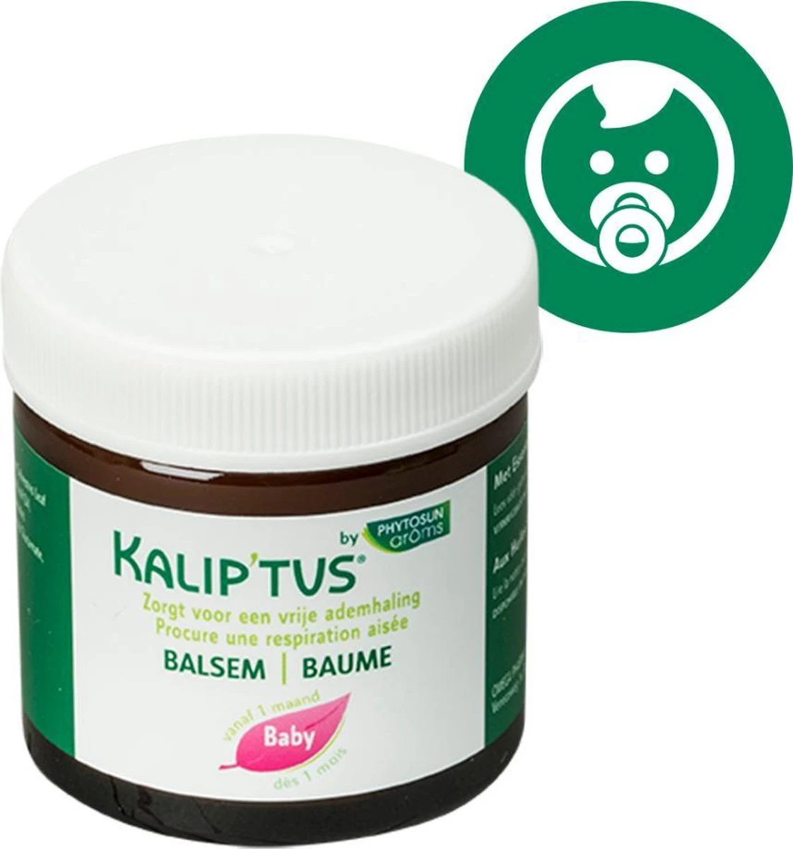 Kalip’tus Baby Balsem Met Essentiële Olie – Vrije Ademhaling 50ml 3 Kalip’tus Baby Balsem Met Essentiële Olie – Vrije Ademhaling 50ml