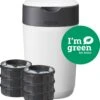 Tommee Tippee Milieuvriendelijke Twist & Click Luieremmer - Met 6 Navulcassettes - Wit -Winkel Voor Babyverzorgingsproducten 1132x1200