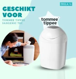 Zigla – 3x Luieremmer Navulling – Navulcassette - Geschikt Voor Tommee Tippee Sangenic Tec 12 Zigla – 3x Luieremmer Navulling – Navulcassette - Geschikt Voor Tommee Tippee Sangenic Tec -Winkel Voor Babyverzorgingsproducten 1152x1200 2