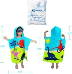 JAXY Badcape Baby - Badcape - Baby Badjas - Omslagdoek - Omslagdoek - Baby Handdoek Met Capuchon - Strandhanddoek - Badponcho - Poncho Handdoek - Microfiber - 60x90cm - Dino 9 JAXY Badcape Baby - Badcape - Baby Badjas - Omslagdoek - Omslagdoek - Baby Handdoek Met Capuchon - Strandhanddoek - Badponcho - Poncho Handdoek - Microfiber - 60x90cm - Dino -Winkel Voor Babyverzorgingsproducten 1161x1200 3
