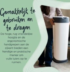 Tommee Tippee Twist & Click XL-luieremmer - Voor Maximaal 60 Luiers - Milieuvriendelijker Systeem - 1 Navulcassette - Duurzaam Geproduceerde Antibacteriële GREENFILM 16 Tommee Tippee Twist & Click XL-luieremmer - Voor Maximaal 60 Luiers - Milieuvriendelijker Systeem - 1 Navulcassette - Duurzaam Geproduceerde Antibacteriële GREENFILM -Winkel Voor Babyverzorgingsproducten 1170x1200 1