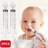 Merkloos Neus Reiniger Baby- Neusreiniger - Neuszuiger - Snotzuiger - Snotneus - Neusspuit - Spuit - Neuspomp Baby - Snotzuigers Babys - 2 Stuks