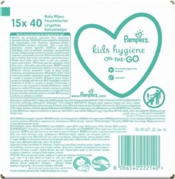 Pampers® Pampers Kids Hygiene On-The-Go Doekjes - 600 Doekjes 33 Pampers® Pampers Kids Hygiene On-The-Go Doekjes - 600 Doekjes -Winkel Voor Babyverzorgingsproducten 1172x1200