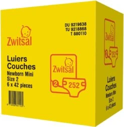 Zwitsal Luiers - Mini Maat 2 - 252 Stuks - Voordeelverpakking -Winkel Voor Babyverzorgingsproducten 1176x1200 3