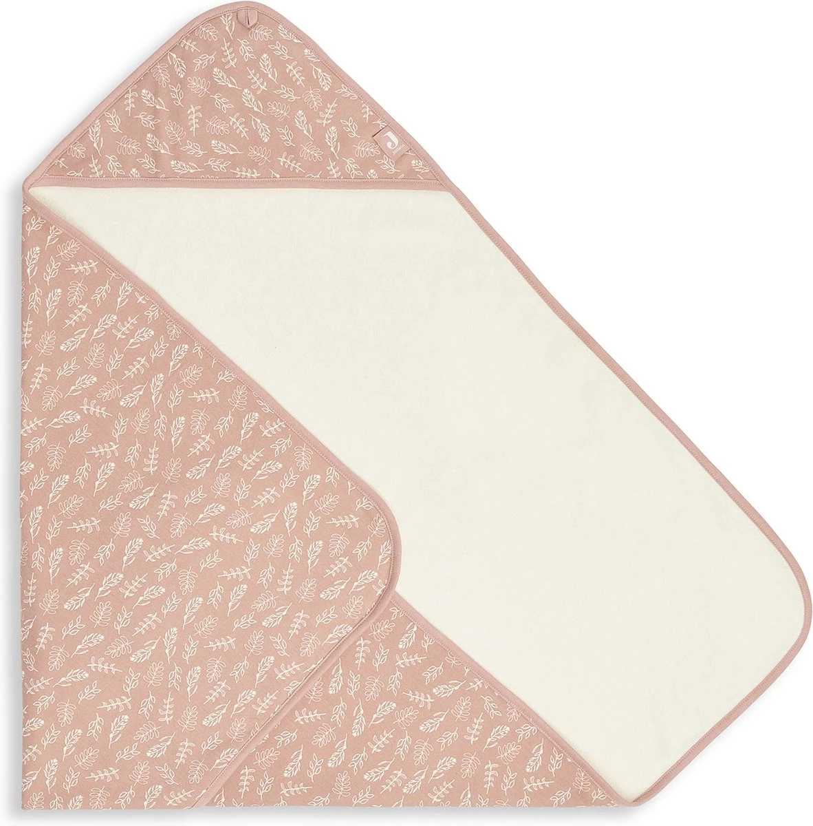 Jollein Badcape Meadow 75x75cm - Rosewood 3 Jollein Badcape Meadow 75x75cm - Rosewood