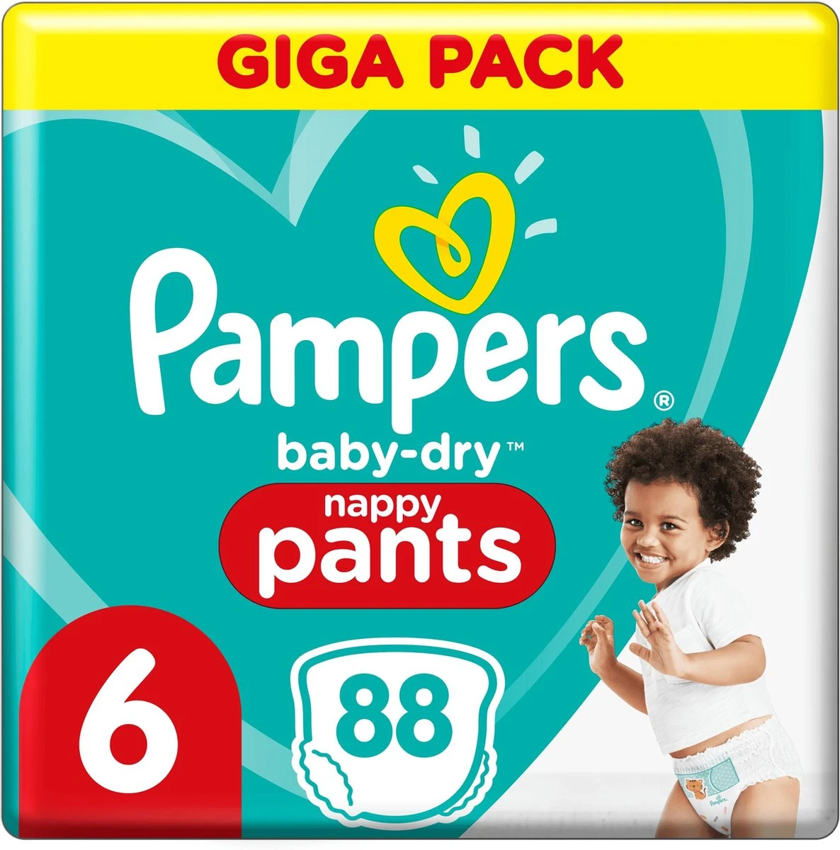 Pampers® Pampers - Baby Dry Pants - Maat 6 - Mega Pack - 88 Luierbroekjes 16 Pampers® Pampers - Baby Dry Pants - Maat 6 - Mega Pack - 88 Luierbroekjes - Afbeelding 14