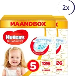 Huggies Luiers - Maat 5 (11 Tot 25 Kg) - 252 Stuks (6x42) - Voordeelverpakking