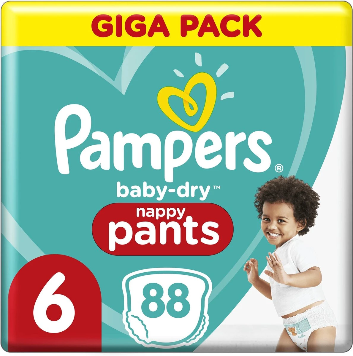 Pampers® Pampers - Baby Dry Pants - Maat 6 - Mega Pack - 88 Luierbroekjes 11 Pampers® Pampers - Baby Dry Pants - Maat 6 - Mega Pack - 88 Luierbroekjes - Afbeelding 9