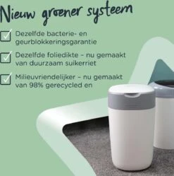 Tommee Tippee Milieuvriendelijke Twist & Click Luieremmer - Met 1 Navulcassette - Blauw -Winkel Voor Babyverzorgingsproducten 1190x1200 10