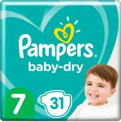 Pampers® Pampers Baby-Dry Maat 7 (15kg+) - 31 Luiers 19 Pampers® Pampers Baby-Dry Maat 7 (15kg+) - 31 Luiers -Winkel Voor Babyverzorgingsproducten 1191x1200 13