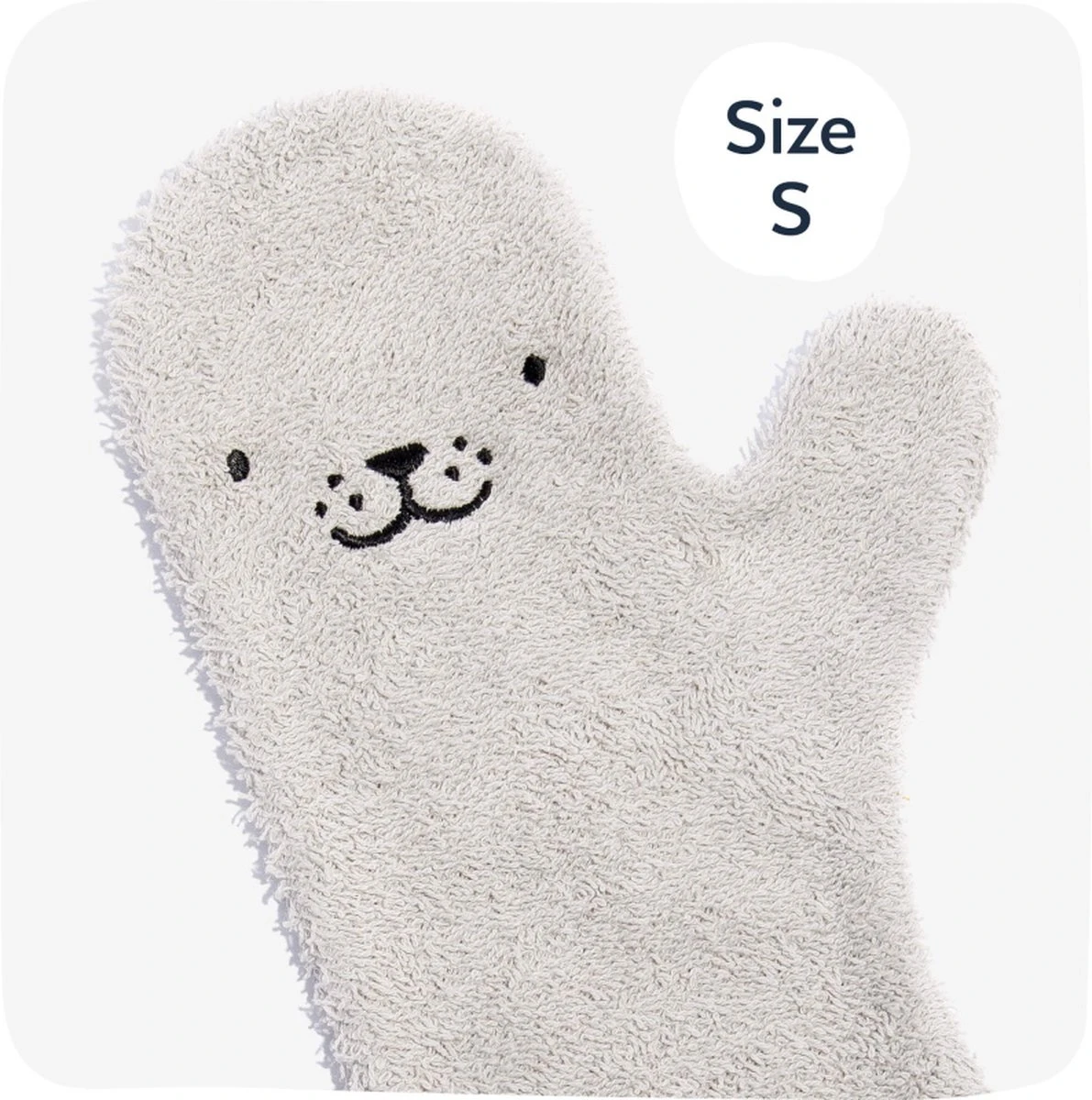 Nifty Baby Shower Glove Grey Seal Small 3 Nifty Baby Shower Glove Grey Seal Small