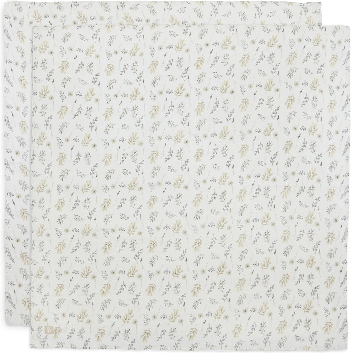 Jollein Hydrofiele Doek Large 115x115cm Wild Flowers - 2 Stuks 4 Jollein Hydrofiele Doek Large 115x115cm Wild Flowers - 2 Stuks - Afbeelding 2