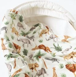 Hydrofiele Doeken - Hydrofiele Doek XL - Jungle - Hydrofiel - Safari - 120x120cm - Hydrofiel - Swaddle - Hydrofiele Luier -XL - Bamboe - Hydrofieldoek - Hydrofiele Doek Giraffe - Emmailloter - Kraamcadeau -Winkel Voor Babyverzorgingsproducten 1195x1200 14