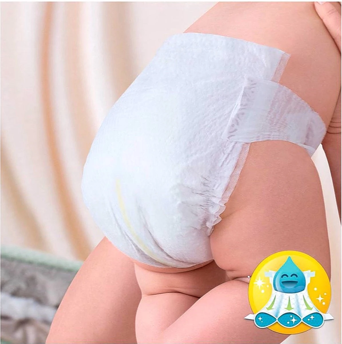 Pampers® Pampers Premium Protection - Maat 1 (New Born) 2-5 Kg - 88 Stuks - Luiers 12 Pampers® Pampers Premium Protection - Maat 1 (New Born) 2-5 Kg - 88 Stuks - Luiers - Afbeelding 10