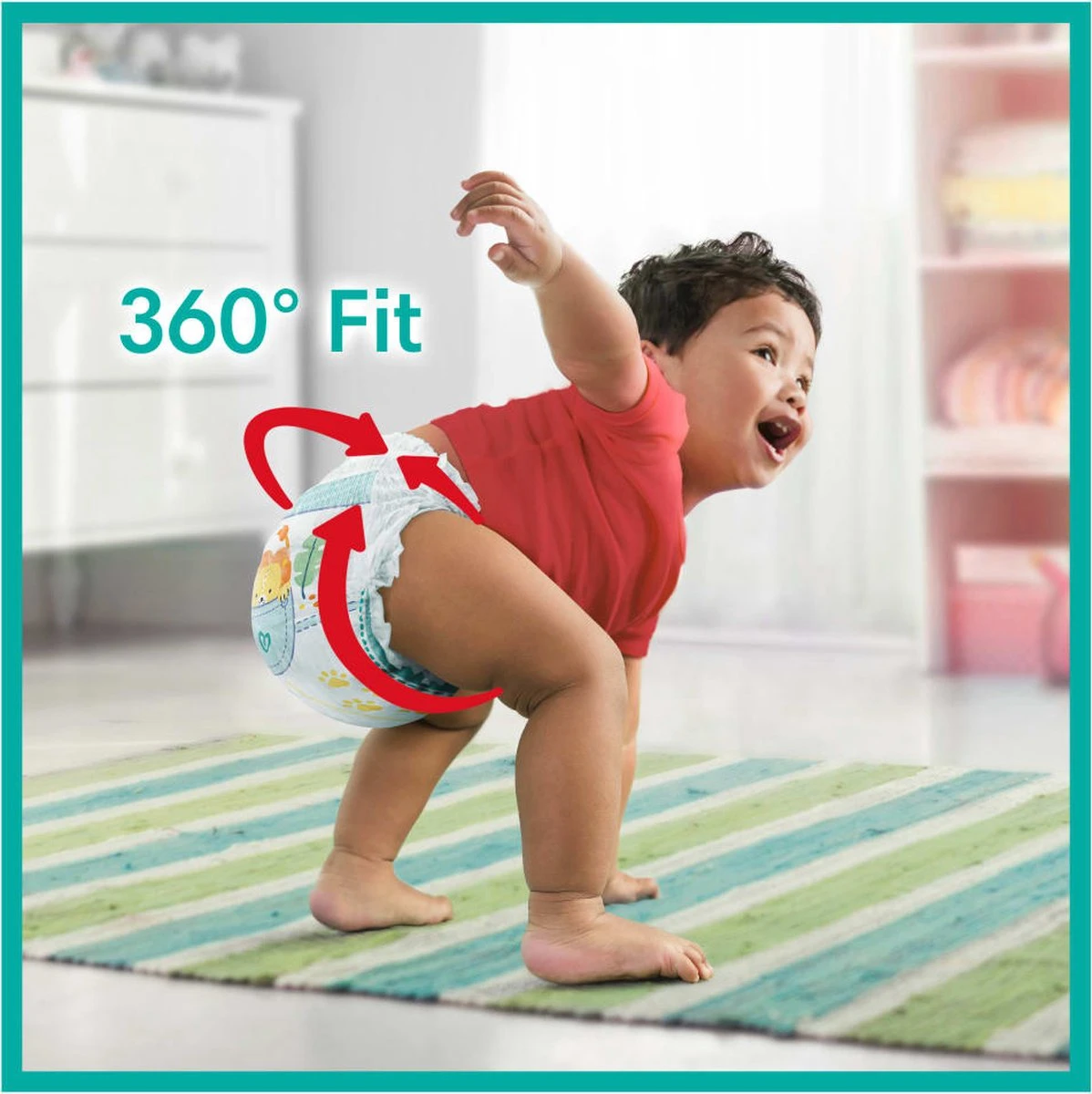 Pampers® Pampers - Baby Dry Pants - Maat 8 - Mega Pack - 36 Luierbroekjes 5 Pampers® Pampers - Baby Dry Pants - Maat 8 - Mega Pack - 36 Luierbroekjes - Afbeelding 4