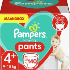 Pampers® Pampers Baby Dry Pants Maat 4+ - 140 Luierbroekjes Maandbox -Winkel Voor Babyverzorgingsproducten 1198x1200 73