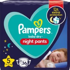 Pampers® Pampers - Night Pants - Maat 5 - Mega Pack - 72 Luierbroekjes -Winkel Voor Babyverzorgingsproducten 1199x1200 103