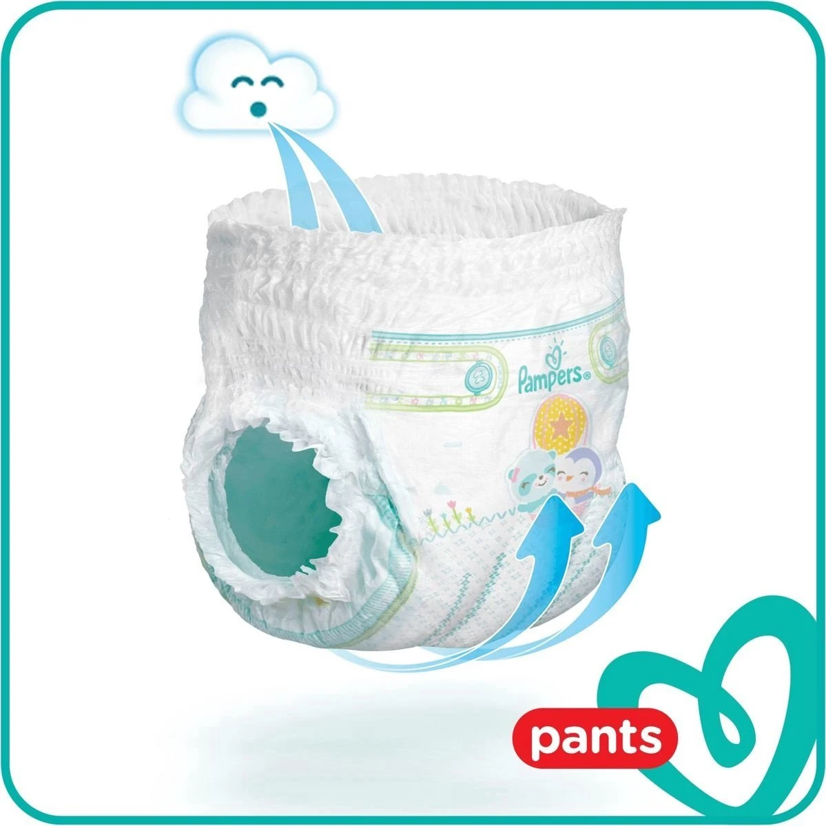 Pampers® Pampers Baby Dry Pants Luierbroekjes - Maat 5 - Mega Pack - 144 Luierbroekjes 6 Pampers® Pampers Baby Dry Pants Luierbroekjes - Maat 5 - Mega Pack - 144 Luierbroekjes - Afbeelding 4