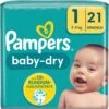 Pampers® Pampers Luiers Baby Dry, Maat 1 Newborn (2-5 Kg), 21 Stuks -Winkel Voor Babyverzorgingsproducten 1199x1200 29