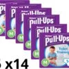 Huggies Pampers Pull Ups Boy - Oefenbroekjes - Medium (10-18kg) - 6x14 Broekjes - Maandbox 1 Huggies Pampers Pull Ups Boy - Oefenbroekjes - Medium (10-18kg) - 6x14 Broekjes - Maandbox -Winkel Voor Babyverzorgingsproducten 1200x1011 3