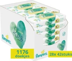 Pampers® Pampers Pure Coconut Babydoekjes - 28 Verpakkingen Van 42 Doekjes = 1176 Babydoekjes 15 Pampers® Pampers Pure Coconut Babydoekjes - 28 Verpakkingen Van 42 Doekjes = 1176 Babydoekjes -Winkel Voor Babyverzorgingsproducten 1200x1014 1