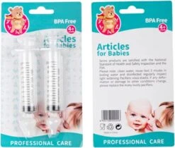 Merkloos Neusreiniger Baby - Neuszuiger - Snotzuiger Baby Verzorging - Neuspompje Baby - Neuspeer - Toetenvegers - Snoetenpoetsers – Baby Neusreiniger - Neusspuit Baby -Neusspuit Voor Baby's - 2 Stuks - Neus Spuit -Winkel Voor Babyverzorgingsproducten 1200x1019 3