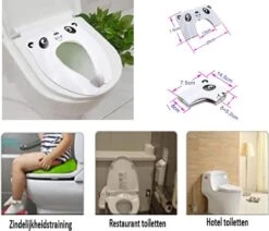 Merkloos WC Verkleiner - Wit Panda Ontwerp - Toilettrainer - Opvouwbare Toilet Zitje - Toiletbril Verkleiner - Kinder WC Bril -Winkel Voor Babyverzorgingsproducten 1200x1031 9